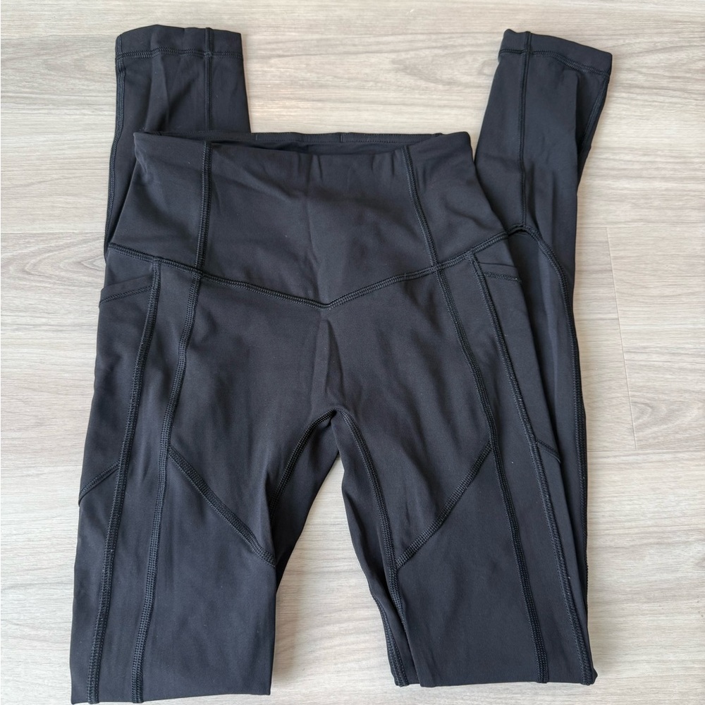 Lululemon Black All The Right Places Leggings
